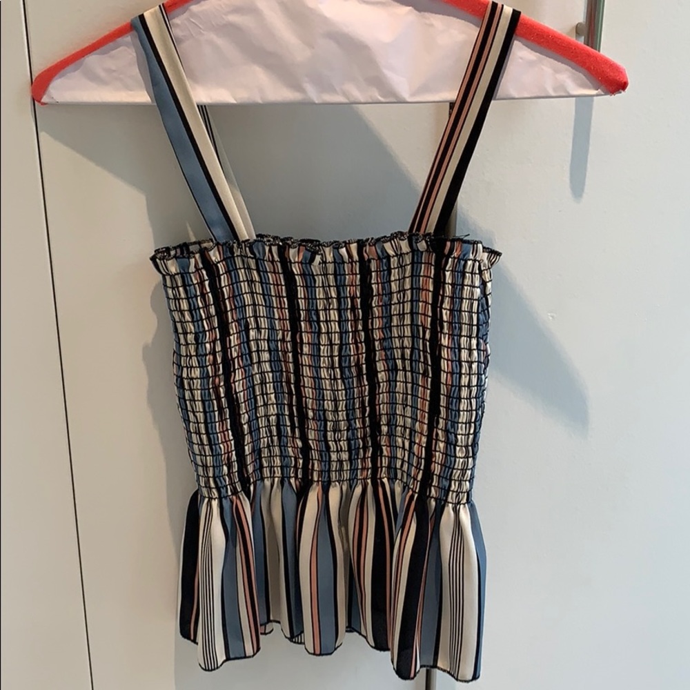 Emory Park Peplum Style Top Size Small